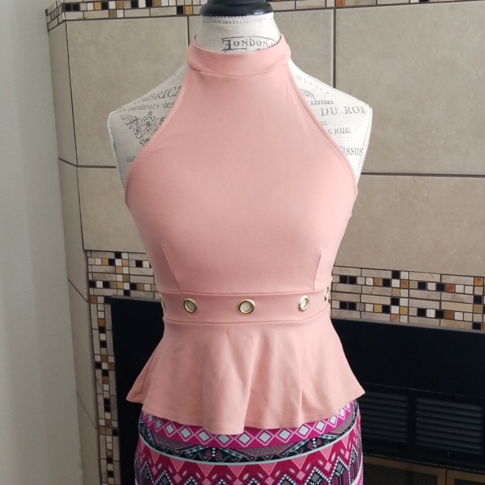 Charlotte Russe coral top